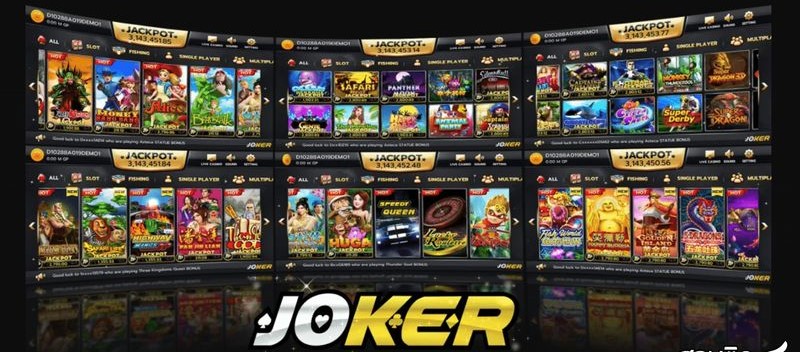 รับทำเว็บคาสิโน joker game slot